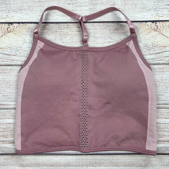 Fabletics x Demi Lovato Blush Pink Sports Bra - Picture 1 of 3